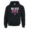 Sweat a capuche annonce grossesse On est deux dans ce t-shirt