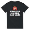 T-shirt Agriculteur Agriculteur beau brun belle graine