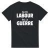 T-shirt Agriculteur Faites labour pas la guerre