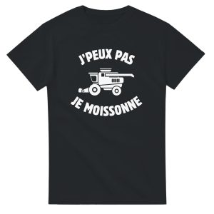 T-shirt Agriculteur J’peux pas je moissonne