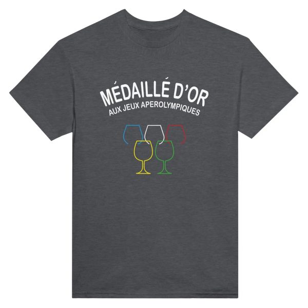 T-shirt Apero Medaille d’or au jeux aperolympiques