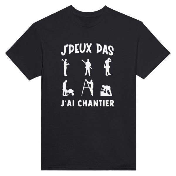 T-shirt BTP J’peux pas j’ai chantier