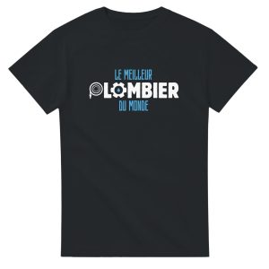 T-shirt BTP Le meilleur plombier du monde