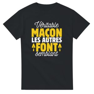 T-shirt BTP Veritable macon les autres font semblant T-shirt BTP Veritable macon les autres font semblant