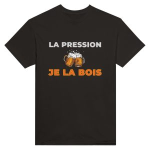 T-shirt Biere La pression je la bois T-shirt Biere La pression je la bois
