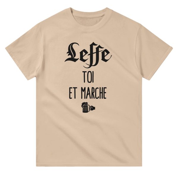 T-shirt Biere Leffe Toi et Marche