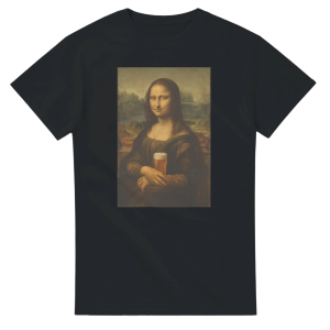T-shirt Biere Mona Lisa et Biere T-shirt Biere Mona Lisa et Biere