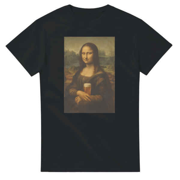 T-shirt Biere Mona Lisa et Biere