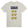 T-shirt Biere Regarder mes abdos