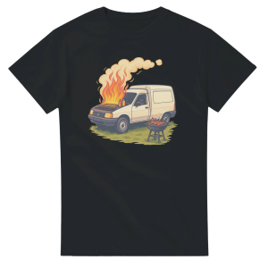 T-shirt C15 fait un barbecue