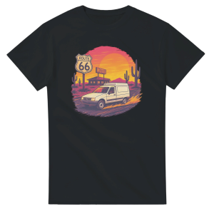 T-shirt C15 sur la route 66