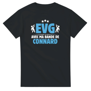 T-shirt EVG EVG avec ma bande de connard