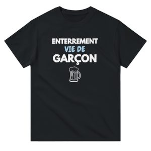 T-shirt EVG Enterrement vie de garcon