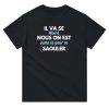 T-shirt EVG Il va se marie nous on est juste la pour se saouler