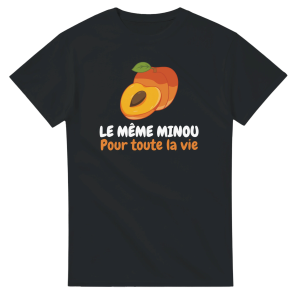 T-shirt EVG Le meme minou pour toute la vie