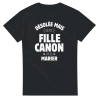 T-shirt EVJF Desolee mais cette fille canon va se marier