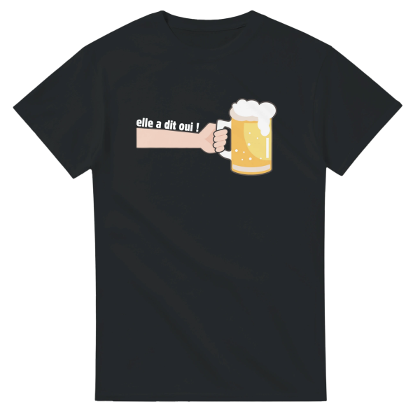T-shirt EVJF Elle a dit oui !