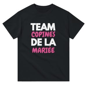 T-shirt EVJF Team copines de la mariee T-shirt EVJF Team copines de la mariee