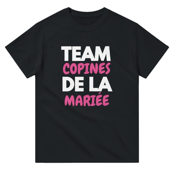 T-shirt EVJF Team copines de la mariee