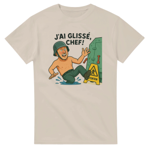 T-shirt Film J’ai glisse chef