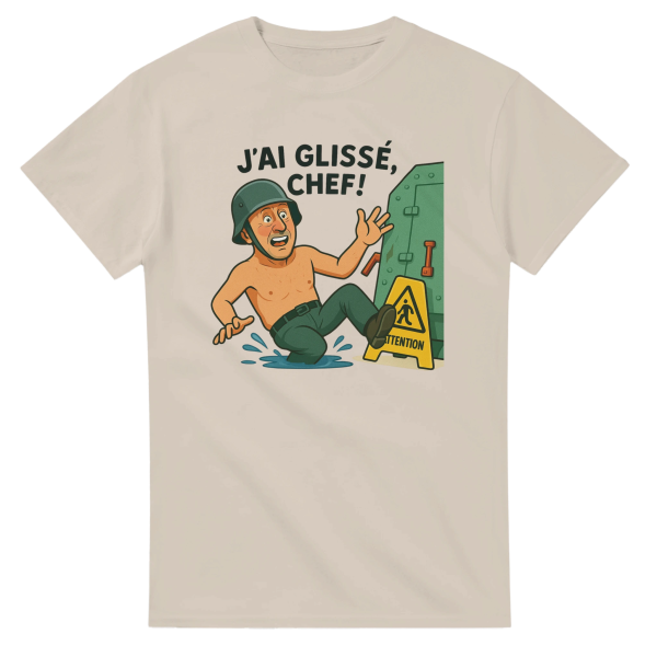 T-shirt Film J’ai glisse chef