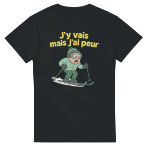 T-shirt Film J’y vais mais j’ai peur T-shirt Film J’y vais mais j’ai peur