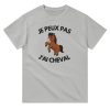 T-shirt Je peux pas j&rsquo;ai cheval