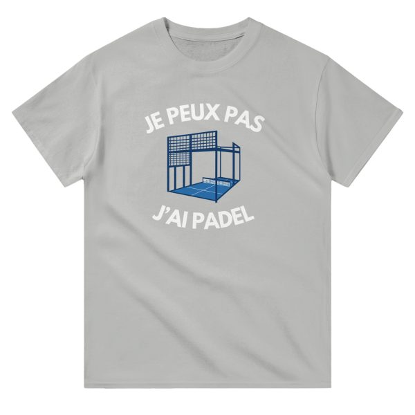 T-shirt Je peux pas j’ai padel