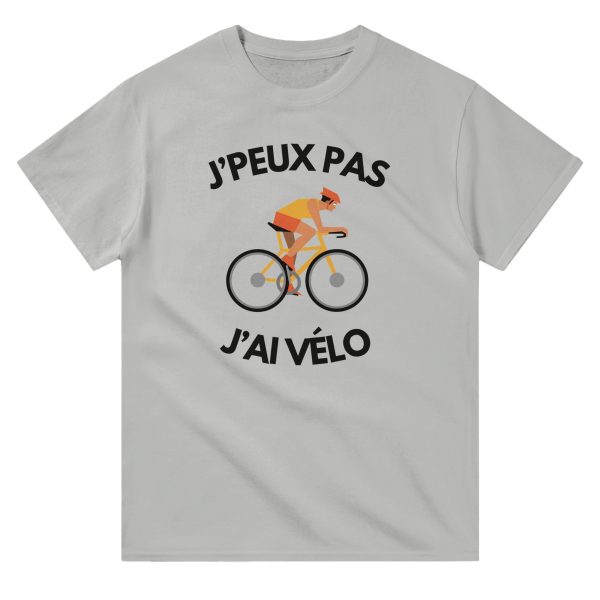 T-shirt Je peux pas j’ai velo