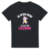 T-shirt Licorne Je m’en fiche je suis une licorne