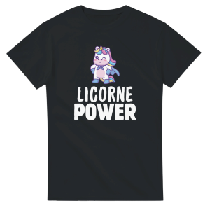 T-shirt Licorne Licorne Power