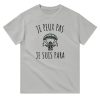 T-shirt Militaire Je peux pas je suis para