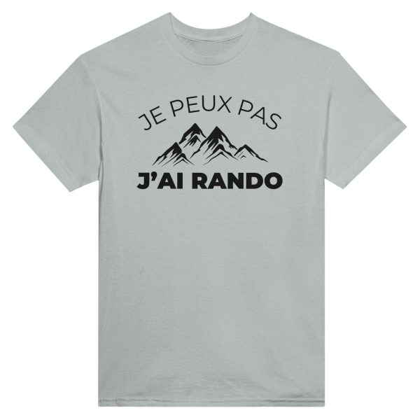 T-shirt Montagne Je peux pas j’ai rando