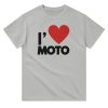 T-shirt Motard I love moto