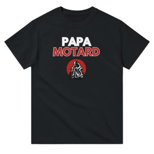T-shirt Motard Papa motard
