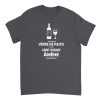 T-shirt Pastis Au nom du verre de pastis et du saint whisky amene la bouteille