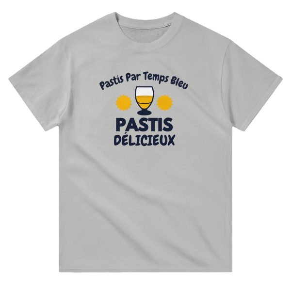 T-shirt Pastis Pastis par temps bleu pastis delicieux