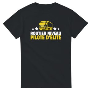 T-shirt Routier Routier niveau pilote d’elite