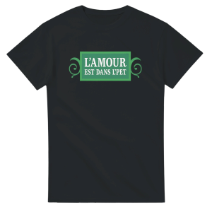 T-shirt Serie L’amour est dans l’pet