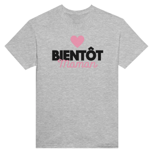 T-shirt annonce grossesse Bientot Maman