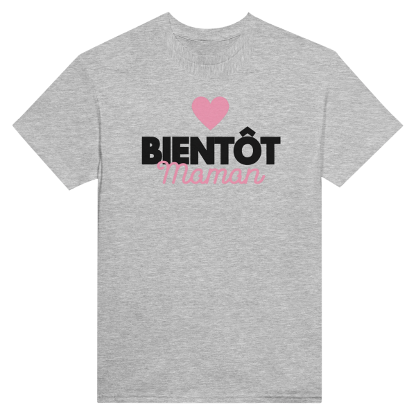 T-shirt annonce grossesse Bientot Maman