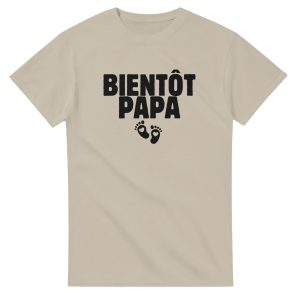 T-shirt annonce grossesse Bientot Papa