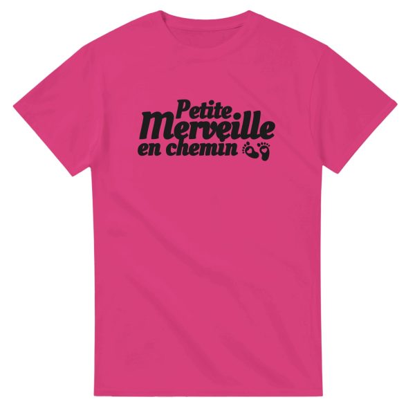 T-shirt annonce grossesse Petite merveille en chemin