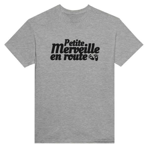 T-shirt annonce grossesse Petite merveille en route