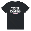 T-shirt annonce grossesse Teste positive mais pas pour le covid