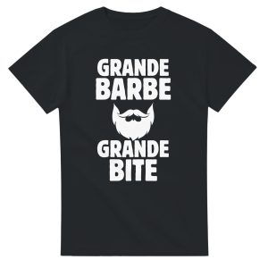 T-shirt beauf Grande barbe grande bite