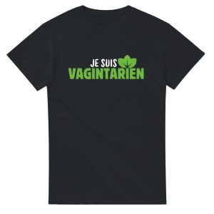T-shirt beauf Je suis vagintarien
