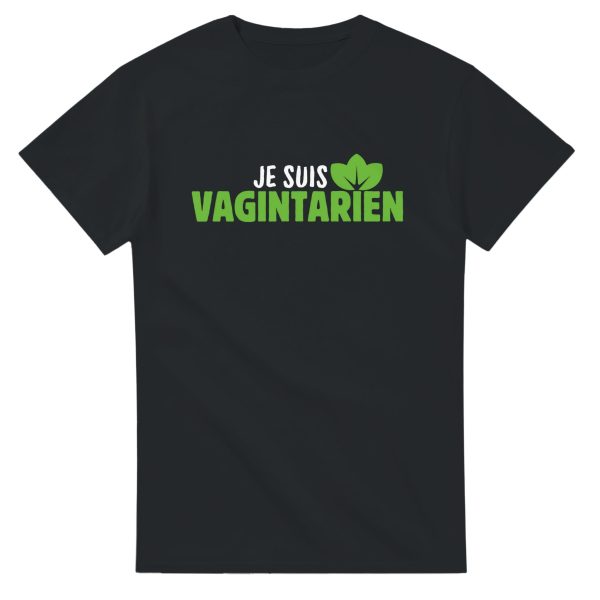 T-shirt beauf Je suis vagintarien