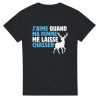 T-shirt chasseur J&rsquo;aime quand ma femme me laisse chasser