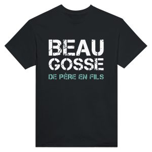 T-shirt papa Beau gosse de pere en fils
